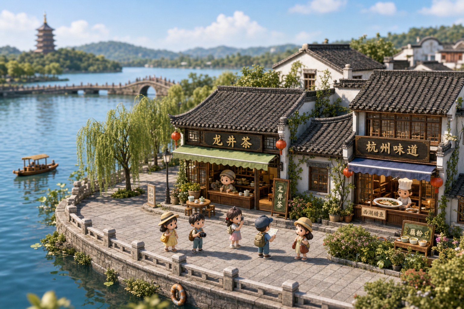 西湖湖滨